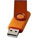 Rotate Metallic USB-Stick, orange, 32GB