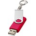 Rotate mit Schlüsselanhänger USB-Stick, magenta, 4GB