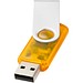 Rotate Transculent USB-Stick, orange, 8GB