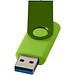 Rotate USB-Stick 3.0 aus Metall, limone, 128GB