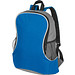 Rucksack mit Seitenfächern aus Polyester, blau