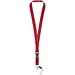 Sagan Lanyard mit abnehmbarer Schnalle und Handyband, rot