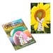 Samen-Karte-Mini Ostern, Sonnenblume, 2-seit. Druck
