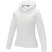 Sayan Kapuzenpullover mit halbem Reißverschluss für Damen, weiß,  S