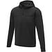 Sayan Kapuzenpullover mit halbem Reißverschluss für Herren, schwarz,  XXL