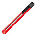 Schlankes Kartonmesser aus Kunststoff, rot Schlankes Kartonmesser aus Kunststoff, rot