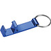 Schlüsselanhänger mit Flaschenöffner, blau