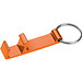 Schlüsselanhänger mit Flaschenöffner, orange