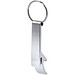 Schlüsselanhänger mit Flaschenöffner Stiked, Silber