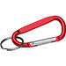 Schlüsselanhänger mit Karabinerhaken, rot