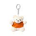 Schlüsselanhänger Teddy Tedchain, orange, orange