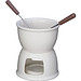 Schoko-Fondue Set Stamford,weiss