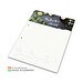 Geiger-Notes Schreibblock green+blue A4, 50 Blatt mit 2-fach Abheftlochung, inkl. Druck