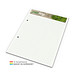 Geiger-Notes Schreibblock green+blue A5, 25 Blatt mit 2-fach Abheftlochung, inkl. Druck