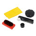 Schuhputzset SMALL SHINE,gelb, rot, schwarz