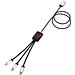 SCX.design C17 Easy to Use Ladekabel mit Leuchtlogo, rot
