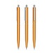 senator® Druckkugelschreiber Point Polished, blaue Mine, orange 151