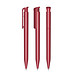 senator® Druckkugelschreiber Super Hit Polished, blaue Mine, rot 201