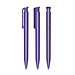 senator® Druckkugelschreiber Super Hit Polished, blaue Mine, violett 267