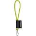 SET Lanyard NAUTIC Short (Ø 7 mm) Set mit 9 mm Schnappkarabiner, Gelb Hexachrome