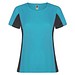 Shanghai Sport T-Shirt für Damen, türkis / Dark Lead, S
