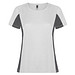 Shanghai Sport T-Shirt für Damen, weiß / Dark Lead, XL