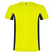Shanghai Sport T-Shirt für Kinder, Fluor Yellow / schwarz, 4