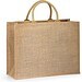 SHANTI. Tragetasche aus Jute (360 g/m²), Natur