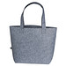 Shopper aus RPET Filz , grau