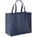 SHOPPER. Einkaufstasche aus Non-woven (80 g/m²), Blau