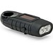 SOLARKY. Kompakte 0.5 W ABS-Taschenlampe mit 3 weißen LEDs mit 90 Lumen, Schwarz