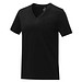 Somoto T-Shirt mit V-Ausschnitt für Damen, schwarz, M
