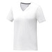 Somoto T-Shirt mit V-Ausschnitt für Damen, weiss, XXL