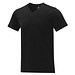 Somoto T-Shirt mit V-Ausschnitt für Herren, schwarz, L