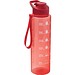 Sport-Trinkflasche AQUA LEVEL,rot