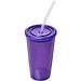 Stadion doppelwandiger Becher, 350 ml, lila