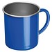Stahltasse Trezzo,blau
