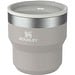 Stanley Stay Hot 295 ml Edelstahl isolierter, stapelbarer Camp Becher, grau