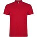 Star Poloshirt für Kinder, rot, 5/6