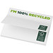 Sticky-Mate® recycelte Haftnotizen 100 x 75 mm, weiss, 50 pages