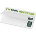 Sticky-Mate® recycelte Haftnotizen 127 x 75 mm, weiss, 100 pages