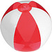 Strandball bicolour, phthalatfrei, rot