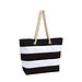 Strandtasche SYLT, schwarz, weiß