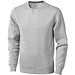 ELEVATE Unisex Pullover Surrey, grau meliert, XL