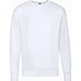 Sweatshirt Lightweight Set-In S Unisex, L, WEISS