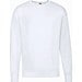 Sweatshirt Lightweight Set-In S Unisex, M, WEISS