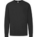 Sweatshirt Lightweight Set-In S Unisex, XL, SCHWARZ