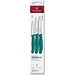 Swiss Classic, Gemüsemesser Set, 3tlg, grün