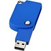 Swivel Square USB-Stick, blau, 2GB