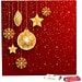 Täfelchen Adventskalender, Alpenmilch-Schokotäfelchen, Christbaumkugeln Gold